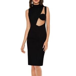 Misha Collection Bodycon Dress - S Black